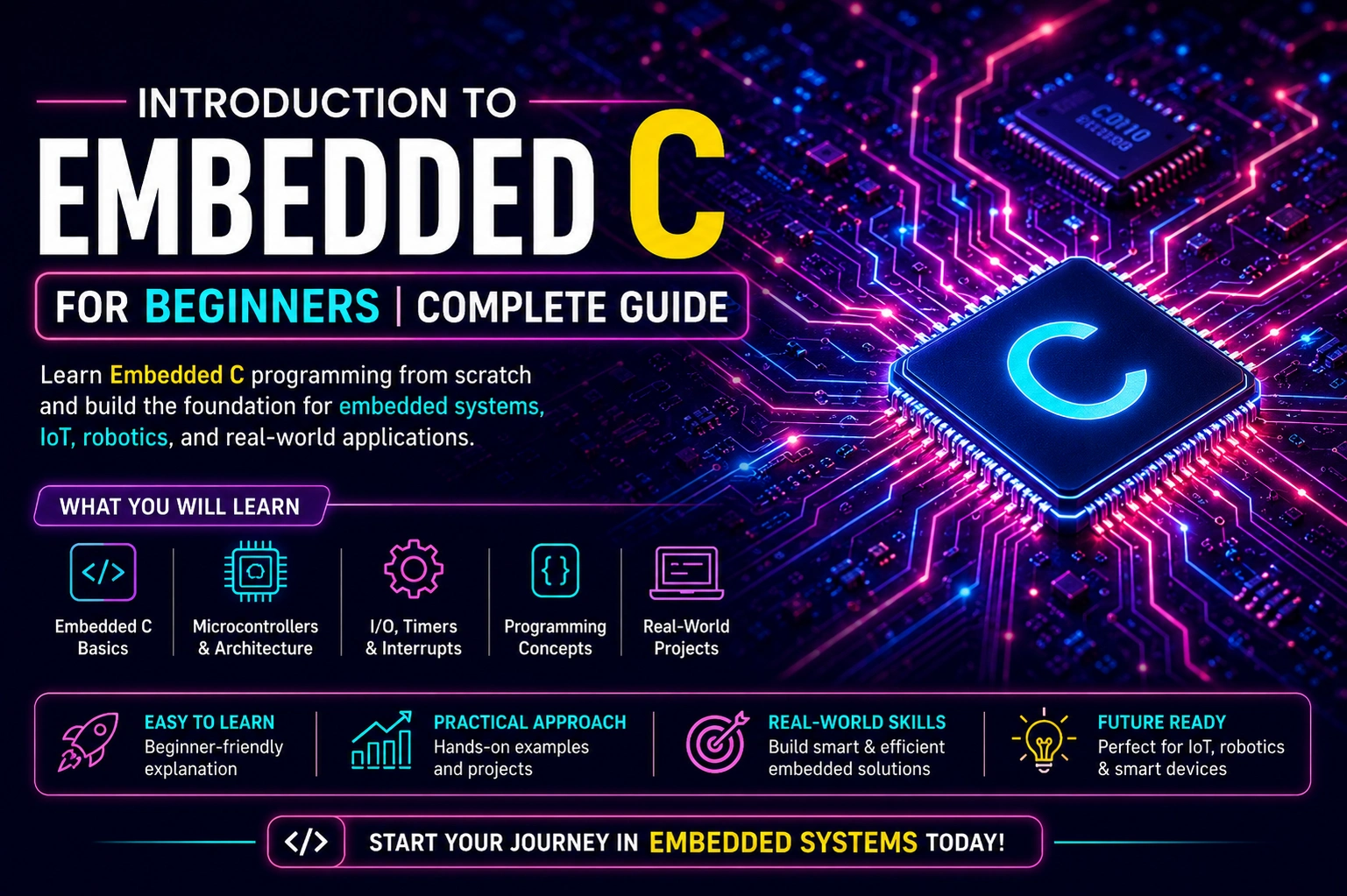 Introduction to Embedded C for Beginners Complete Guide