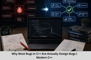 Why Most Bugs in C++ Are Actually Design Bugs Modern C++ Why Most Bugs in C++ Are Actually Design Bugs Modern C++