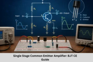 Single Stage Common Emitter Amplifier BJT CE Guide