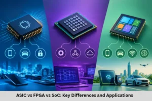 ASIC vs FPGA vs SoC Key Differences and Applications